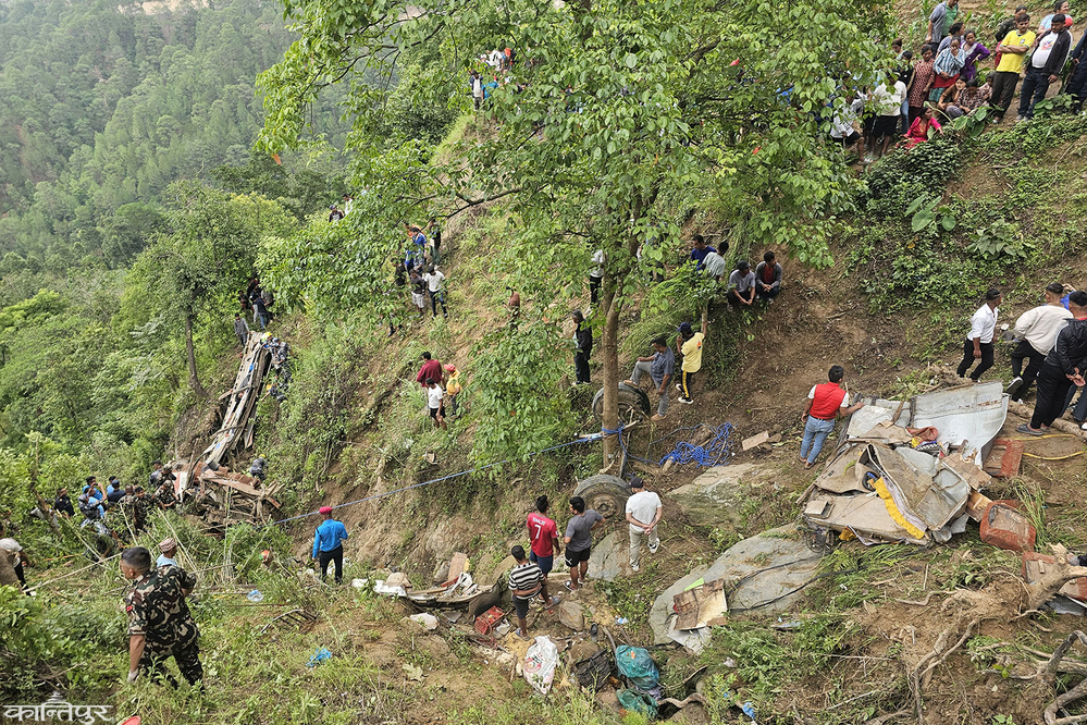 Kavre bus accident: 4 of 8 dead identified