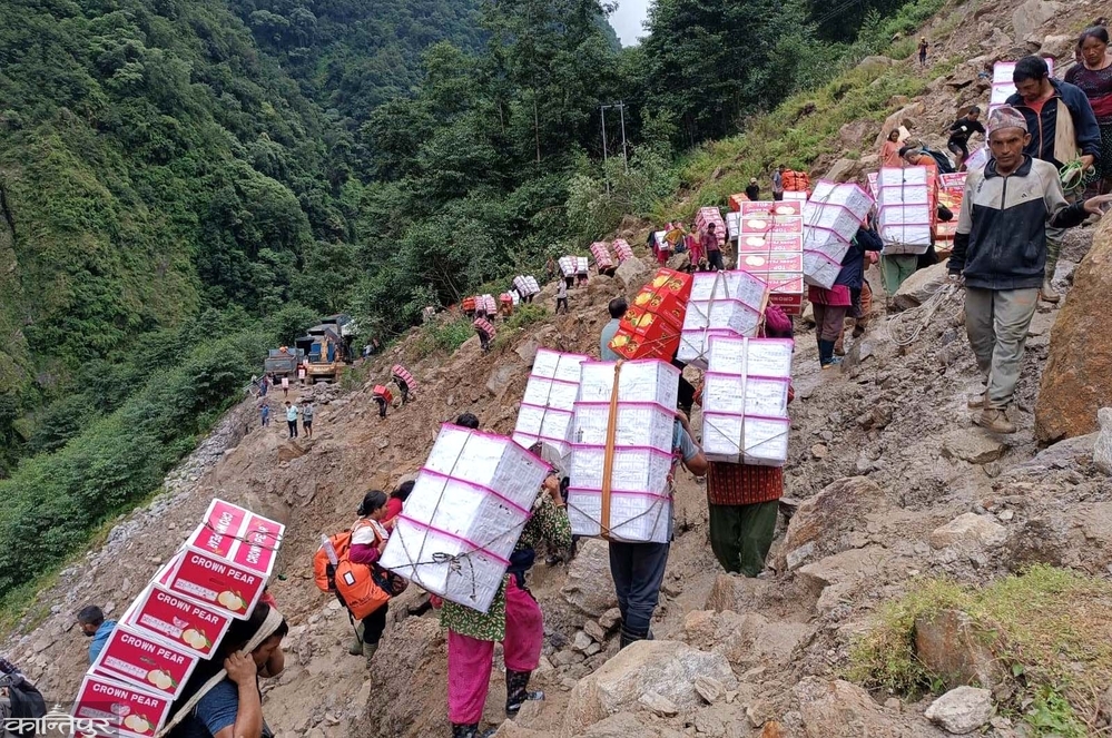 तातोपानी नाकामा भरियाको भर [तस्बिरहरू]