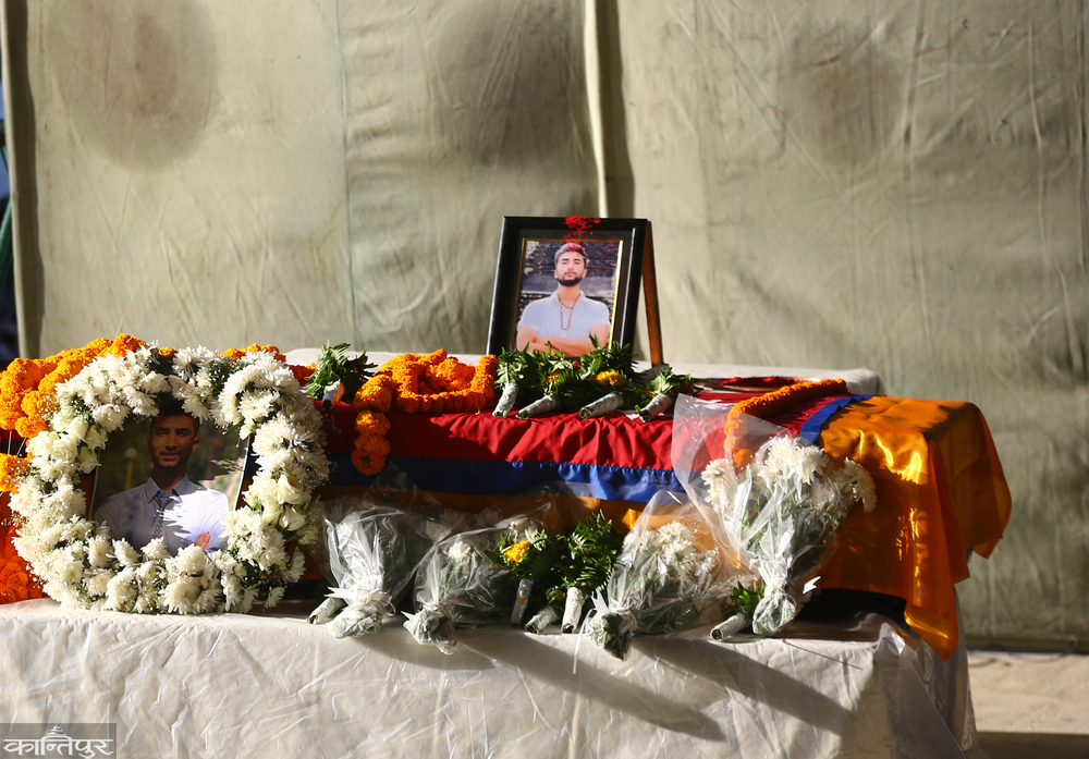 कफिनमा आए विपिन, नेपालमा गरिएन पोस्टमार्टम