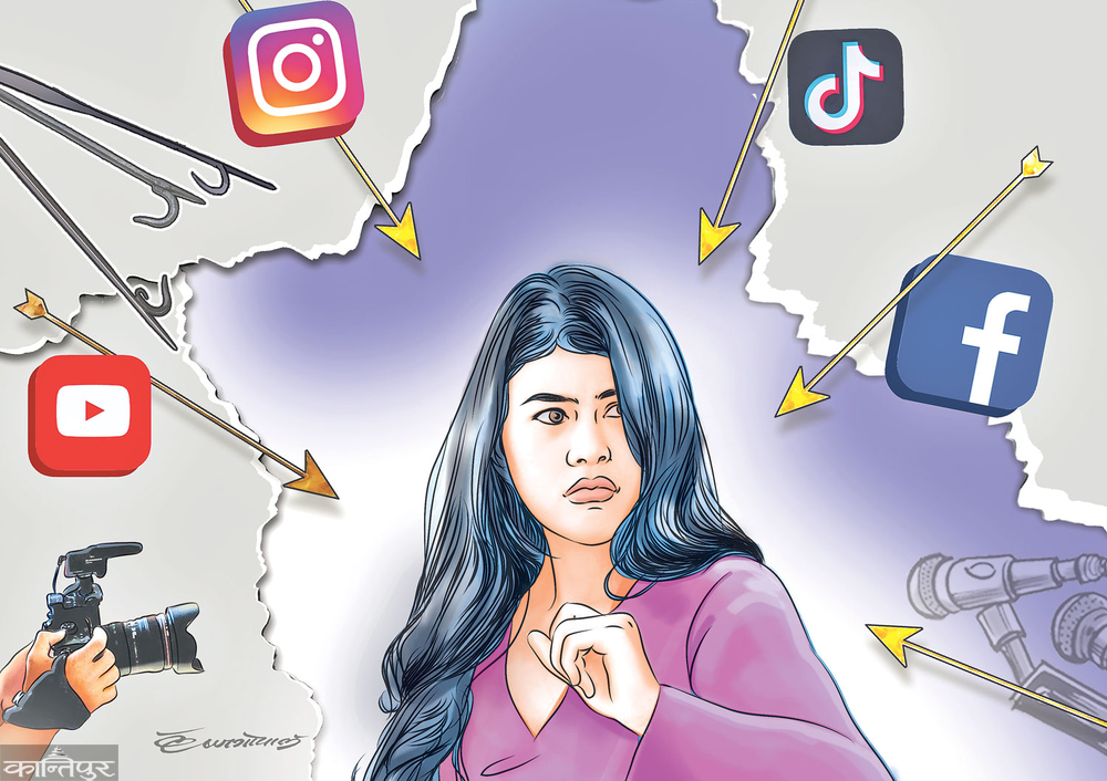 महिलामाथि ‘डिजिटल हिंसा’ को प्रताडना