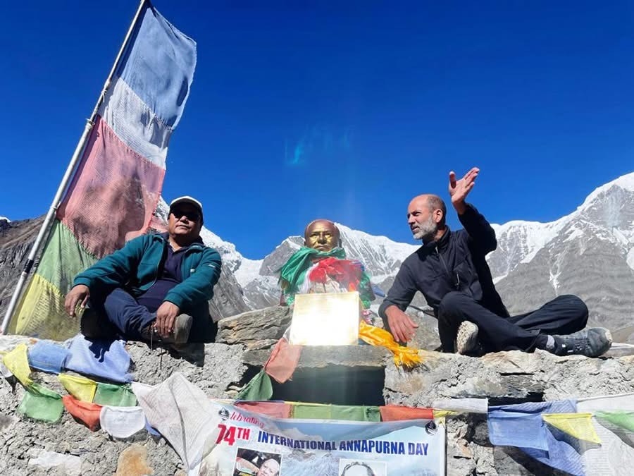 अन्नपूर्ण आरोहणको ७५ वर्ष : बुवाको विरासतमा माथियास हर्जोगको आत्मिक यात्रा 