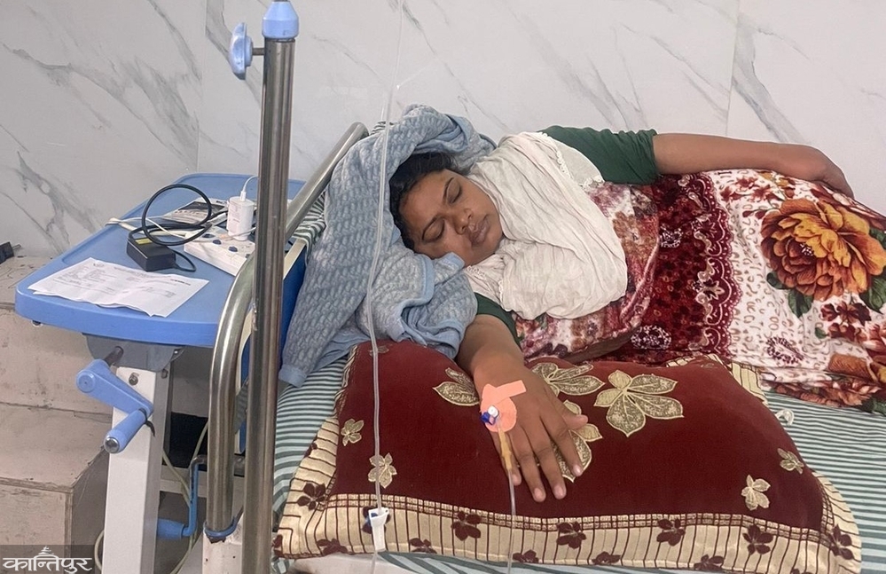 अस्पतालको शय्यामै रुबी खानको अनसन जारी
