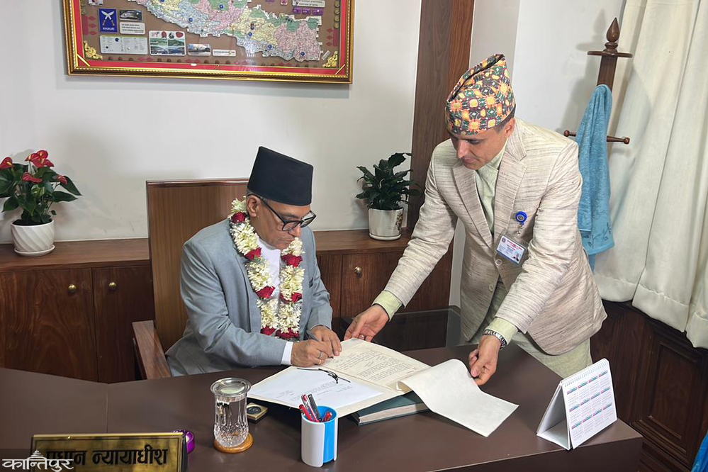 न्याय सम्पादन प्रक्रियामा कुनै प्रकारका हस्तक्षेप स्वीकारिन्नँ : प्रधानन्यायाधीश शर्मा 