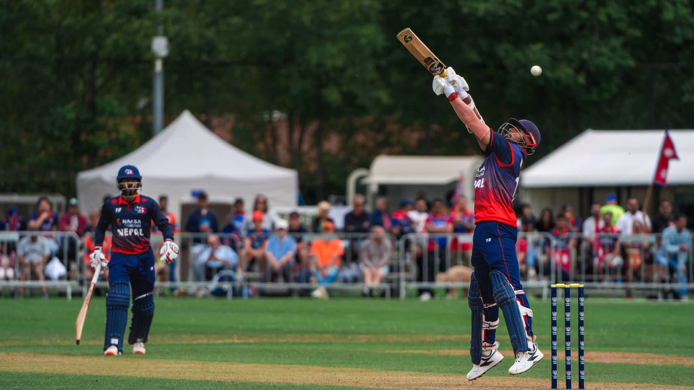 Nepal trails Namibia by 3 runs