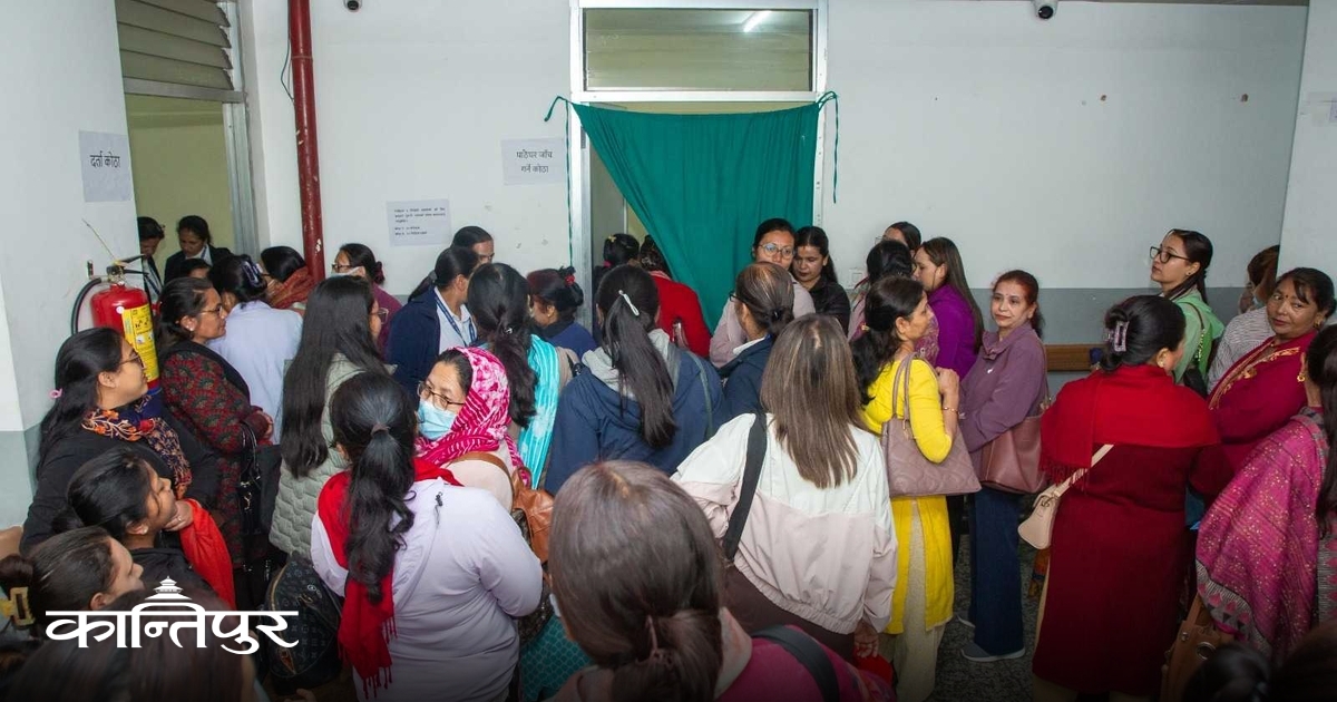 वीर अस्पतालमा महिलालाई निःशुल्क क्यान्सर परीक्षण सुरू