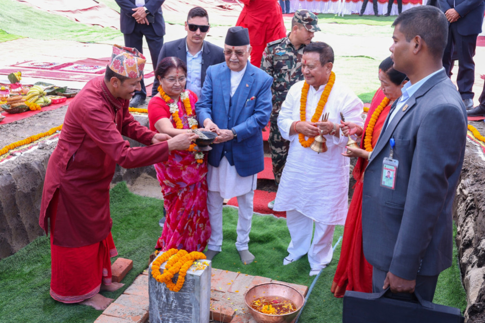 मीनबहादुर गुरुङले दान दिएको जग्गा एमालेले फिर्ता गर्ने