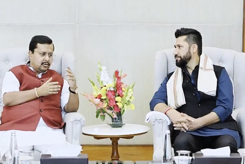 रास्वपा सभापति लामिछाने र भाजपा अध्यक्ष नवीनबीच के-के कुराकानी भयो ?